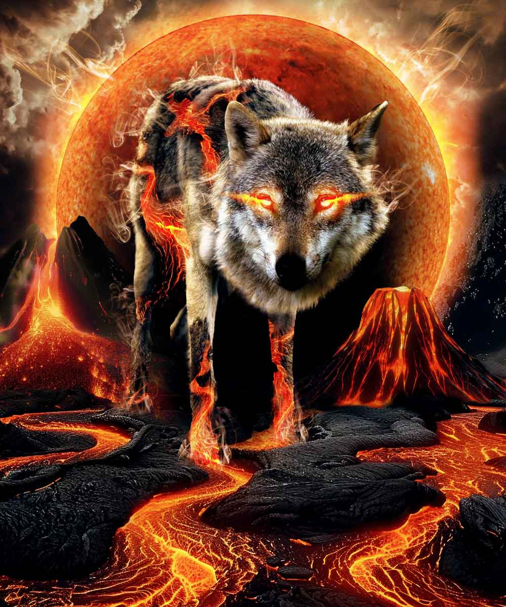 Fire Wolf