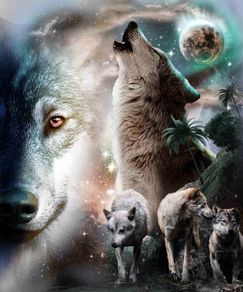 Mystic Wolf Moon