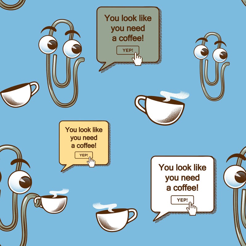 You Look Like You Need a Coffee Pattern